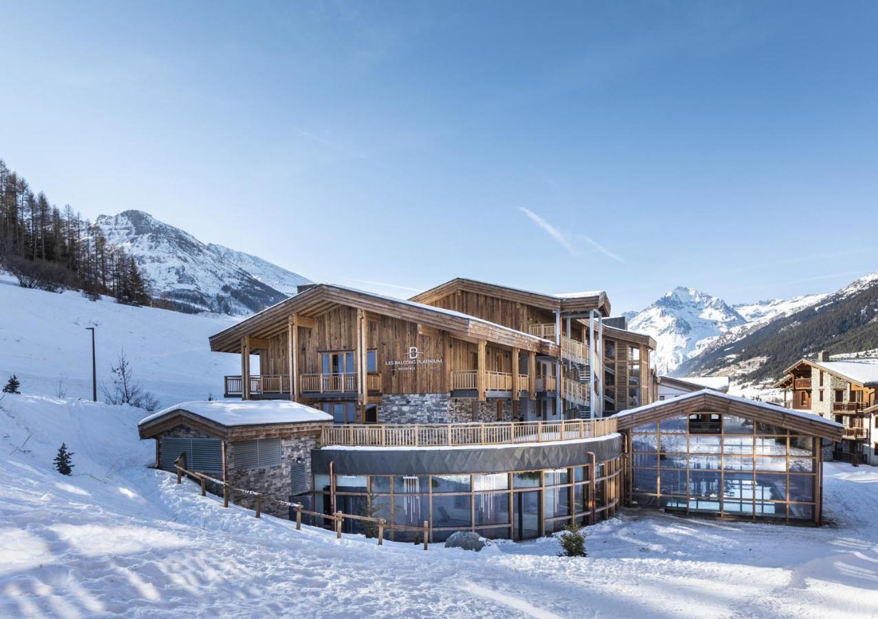Ferienwohnung Les Balcons Platinium Val Cenis Lanslevillard Exterior foto